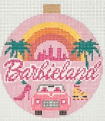 Mopsey Designs - The Book Canvas - Barbieland